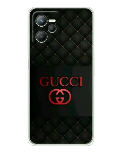 Чехол для Realme C36 с картинкой «Gucci — стеганый черный»