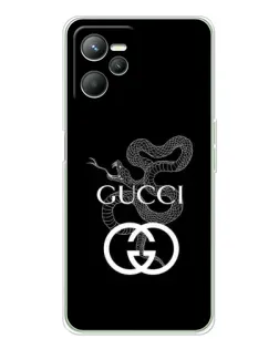 Чехол для Realme C36 с картинкой «Gucci — серебряная змея»