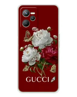 Чехол для Realme C36 с картинкой «Gucci —  сад»