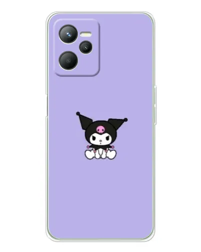 Чехол для Realme C36 с картинкой «Kuromi — фиолетовый минимализм» Чехол для Realme C36 с картинкой «Kuromi — фиолетовый минимализм»