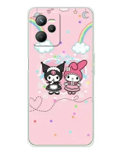 Чехол для Realme C36 с картинкой «My Melody и Kuromi»