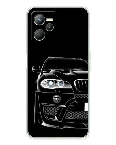 Чехол для Realme C36 с картинкой «Темный силуэт BMW» Чехол для Realme C36 с картинкой «Темный силуэт BMW»
