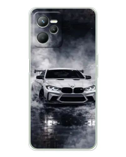 Чехол для Realme C36 с картинкой «BMW сквозь туман» Чехол для Realme C36 с картинкой «BMW сквозь туман»