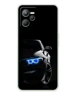 Чохол для Realme C36 з картинкою «BMW — нічний погляд»