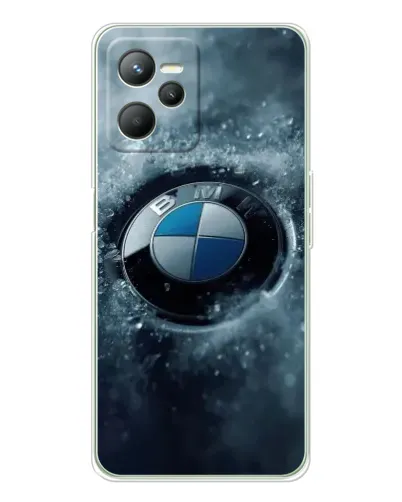 Чехол для Realme C36 с картинкой «Логотип BMW — лед» Чехол для Realme C36 с картинкой «Логотип BMW — лед»