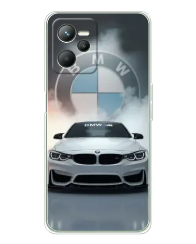 Чехол для Realme C36 с картинкой «BMW в белом дыму» Чехол для Realme C36 с картинкой «BMW в белом дыму»