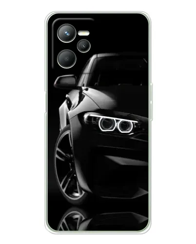 Чехол для Realme C36 с картинкой «Черная BMW — профиль» Чехол для Realme C36 с картинкой «Черная BMW — профиль»