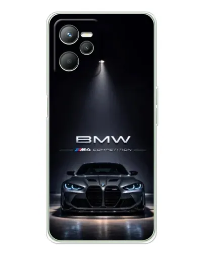 Чехол для Realme C36 с картинкой «BMW сквозь ночной город» Чехол для Realme C36 с картинкой «BMW сквозь ночной город»