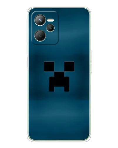 Чехол для Realme C36 с картинкой «Крипер текстура» Чехол для Realme C36 с картинкой «Крипер текстура»