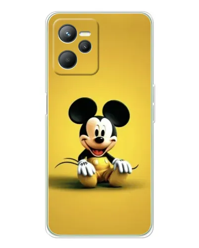 Чехол для Realme C36 с картинкой «Микки на желтом» Чехол для Realme C36 с картинкой «Микки на желтом»