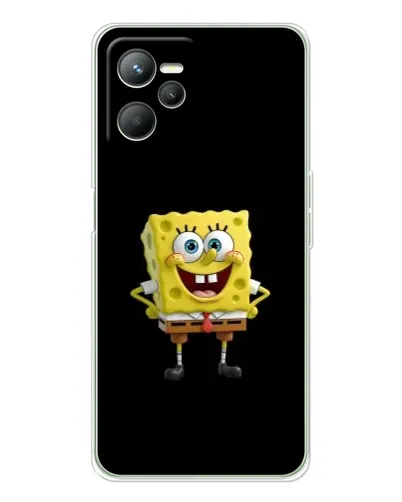 Чехол для Realme C36 с картинкой «Классический Губка Боб»