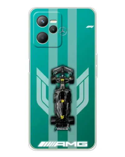Чехол для Realme C36 с картинкой «Mercedes AMG Petronas»