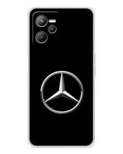 Чехол для Realme C36 с картинкой «Mercedes классический лого»