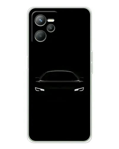 Чехол для Realme C36 с картинкой «Взгляд Audi в темноте»