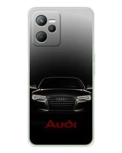 Чехол для Realme C36 с картинкой «Audi — градиентный контур»