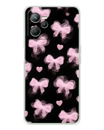 Чехол для Realme C36 с картинкой «Геометрия банта»