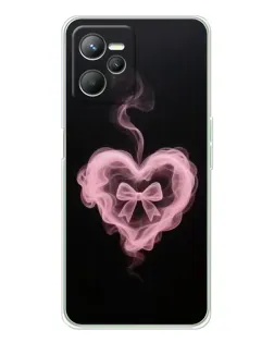 Чехол для Realme C36 с картинкой «Дымчатое сердце»