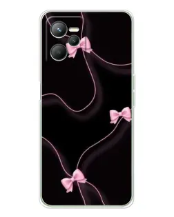 Чехол для Realme C36 с картинкой «Розовые ленты»