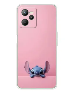 Чехол для Realme C36 с картинкой «Stitch выглядывает» Чехол для Realme C36 с картинкой «Stitch выглядывает»