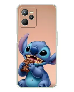 Чехол для Realme C36 с картинкой «Стич ест шоколад» Чехол для Realme C36 с картинкой «Стич ест шоколад»