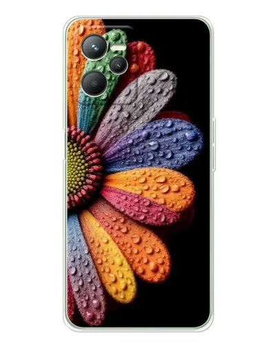 Чехол для Realme C36 с картинкой «Радужный цветок» Чехол для Realme C36 с картинкой «Радужный цветок»