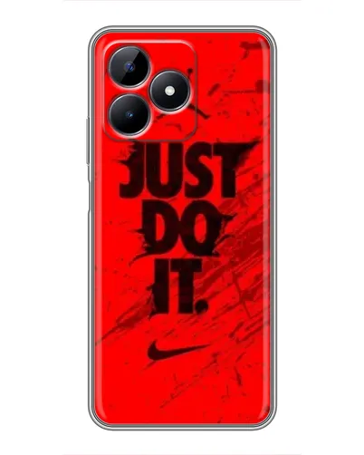 Чехол для Realme C51 с картинкой «Nike Just Do It»