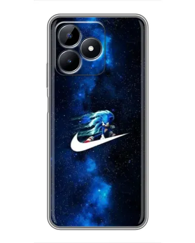 Чехол для Realme C51 с картинкой «Звездный путь Nike»