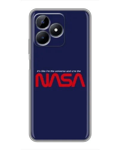 Чехол для Realme C51 с картинкой «NASA — глубокий космос»