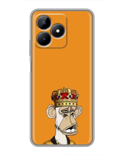 Чехол для Realme C51 с картинкой «Золотая обезьяна Bored Ape»