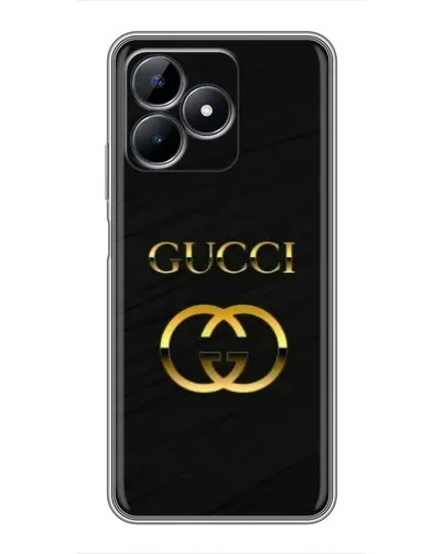 Чехол для Realme C51 с картинкой «Золотой логотип Gucci» Чехол для Realme C51 с картинкой «Золотой логотип Gucci»
