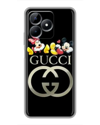 Чехол для Realme C51 с картинкой «Gucci — герои Disney» Чехол для Realme C51 с картинкой «Gucci — герои Disney»