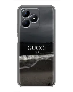 Чохол для Realme C51 з картинкою «Gucci — морський прибій»