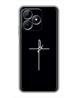 Чохол для Realme C51 з картинкою «Тонкий хрест» Чохол для Realme C51 з картинкою «Тонкий хрест»