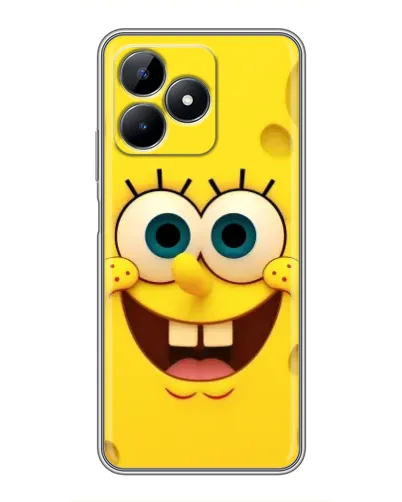 Чехол для Realme C51 с картинкой «Губка Боб улыбка» Чехол для Realme C51 с картинкой «Губка Боб улыбка»
