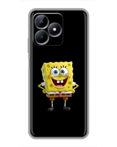 Чехол для Realme C51 с картинкой «Классический Губка Боб» Чехол для Realme C51 с картинкой «Классический Губка Боб»