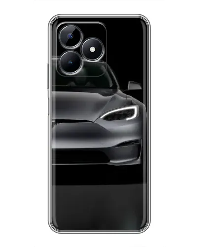 Чехол для Realme C51 с картинкой «Tesla Model S Look» Чехол для Realme C51 с картинкой «Tesla Model S Look»