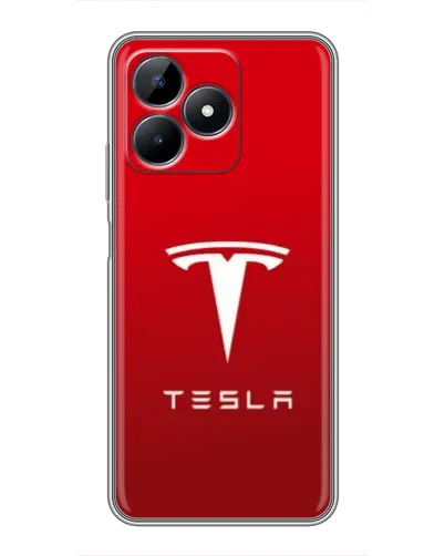 Чехол для Realme C51 с картинкой «Tesla Red Classic» Чехол для Realme C51 с картинкой «Tesla Red Classic»