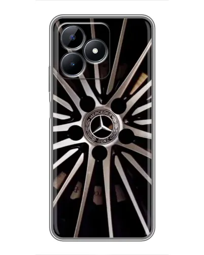 Чехол для Realme C51 с картинкой «Диск Mercedes» Чехол для Realme C51 с картинкой «Диск Mercedes»