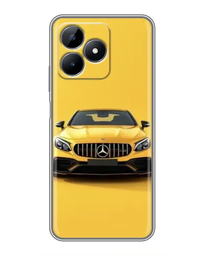 Чехол для Realme C51 с картинкой «Желтый Mercedes GT» Чехол для Realme C51 с картинкой «Желтый Mercedes GT»