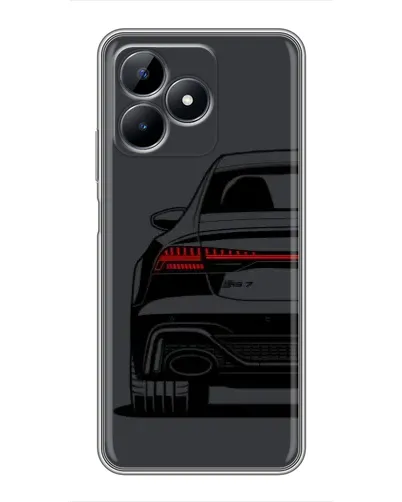 Чехол для Realme C51 с картинкой «Задняя часть Audi — арт» Чехол для Realme C51 с картинкой «Задняя часть Audi — арт»