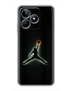 Чохол для Realme C53 з картинкою «Jordan Gradient Logo»