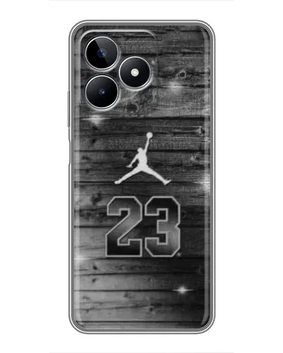 Чехол для Realme C53 с картинкой «Jordan Carbon 23»