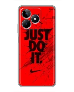Чехол для Realme C53 с картинкой «Nike Just Do It»