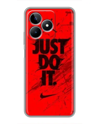Чехол для Realme C53 с картинкой «Nike Just Do It»