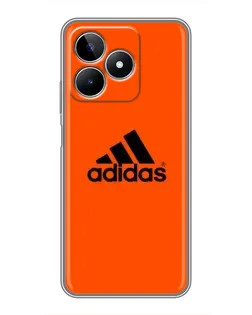Чехол для Realme C53 с картинкой «Adidas Ukraine»