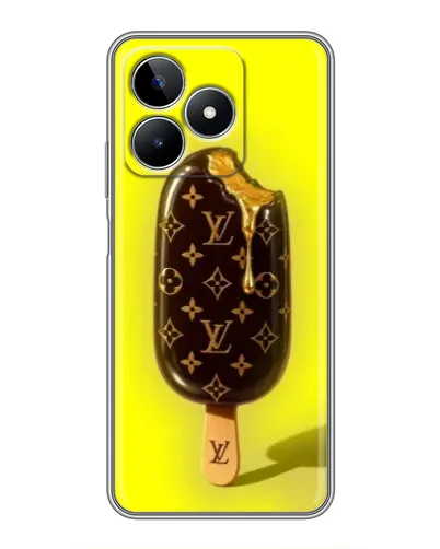 Чехол для Realme C53 с картинкой «Мороженое от LV» Чехол для Realme C53 с картинкой «Мороженое от LV»