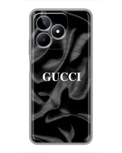 Чехол для Realme C53 с картинкой «Gucci — шелковые волны» Чехол для Realme C53 с картинкой «Gucci — шелковые волны»