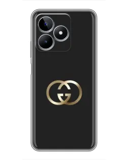 Чехол для Realme C53 с картинкой «Минимализм Gucci»