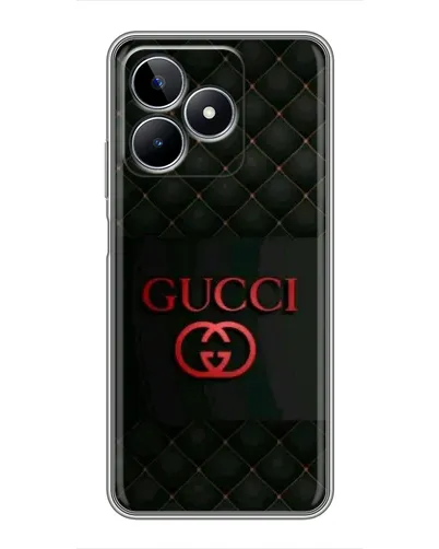 Чехол для Realme C53 с картинкой «Gucci — стеганый черный»