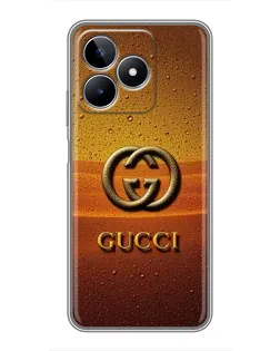 Чехол для Realme C53 с картинкой «Gucci — солнечный градиент»